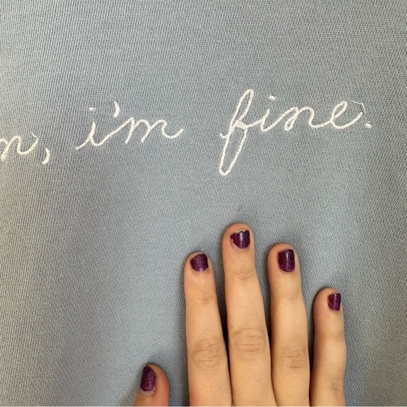 Mom im fine sweatshirt tee - Picture 4 of 6